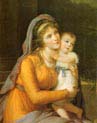 baroness anna sergeevna stroganova and her son sergey
